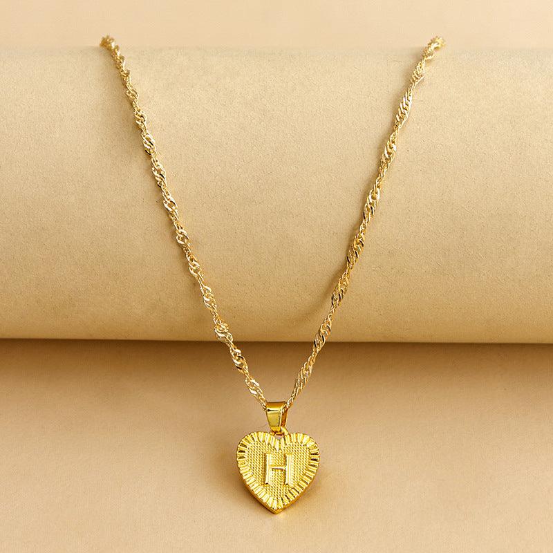 Amara - Elegante Gouden Hart Ketting