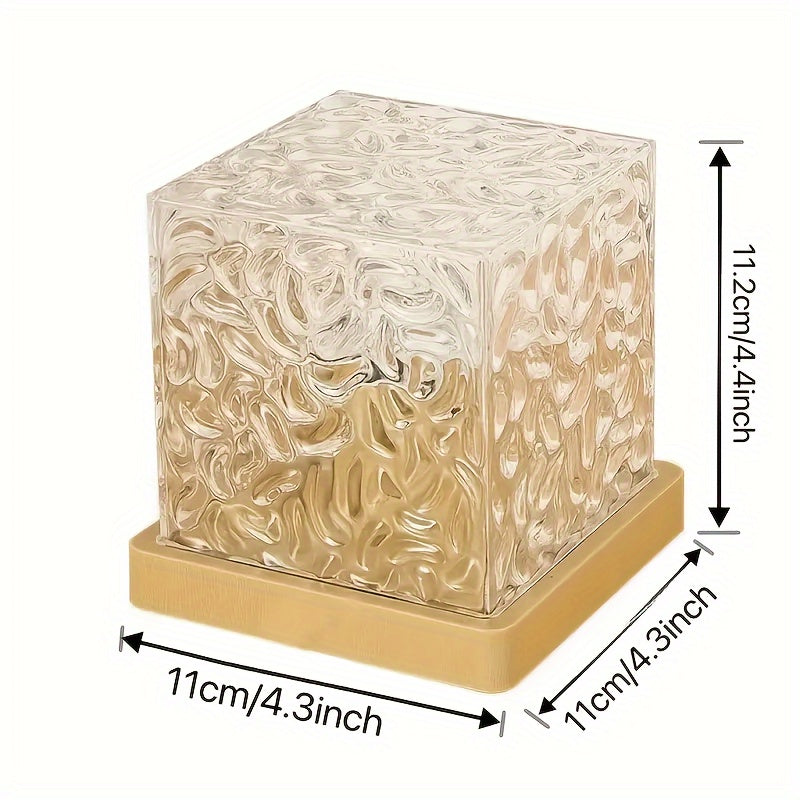 OceanWave - LED Nachtlamp met 16 Kleuren en Golfeffect