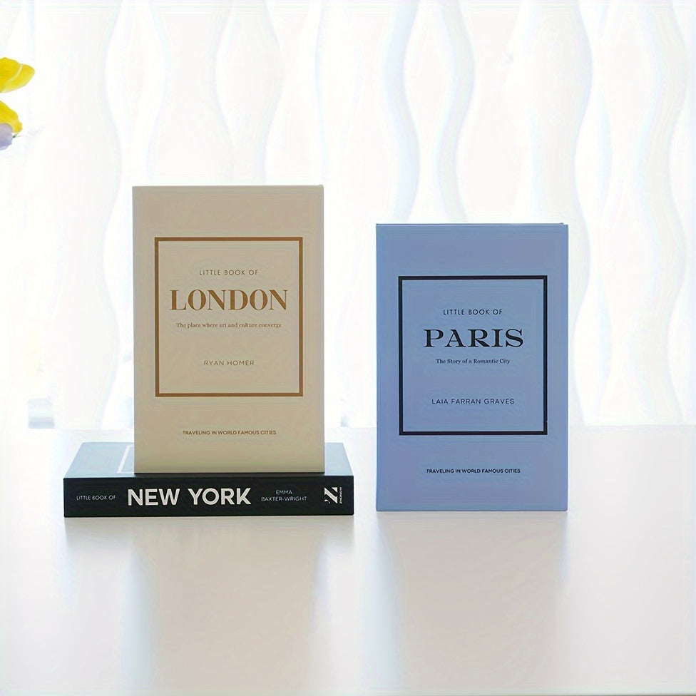 ChicBooks - Elegante Boekensteunen Set in Crème