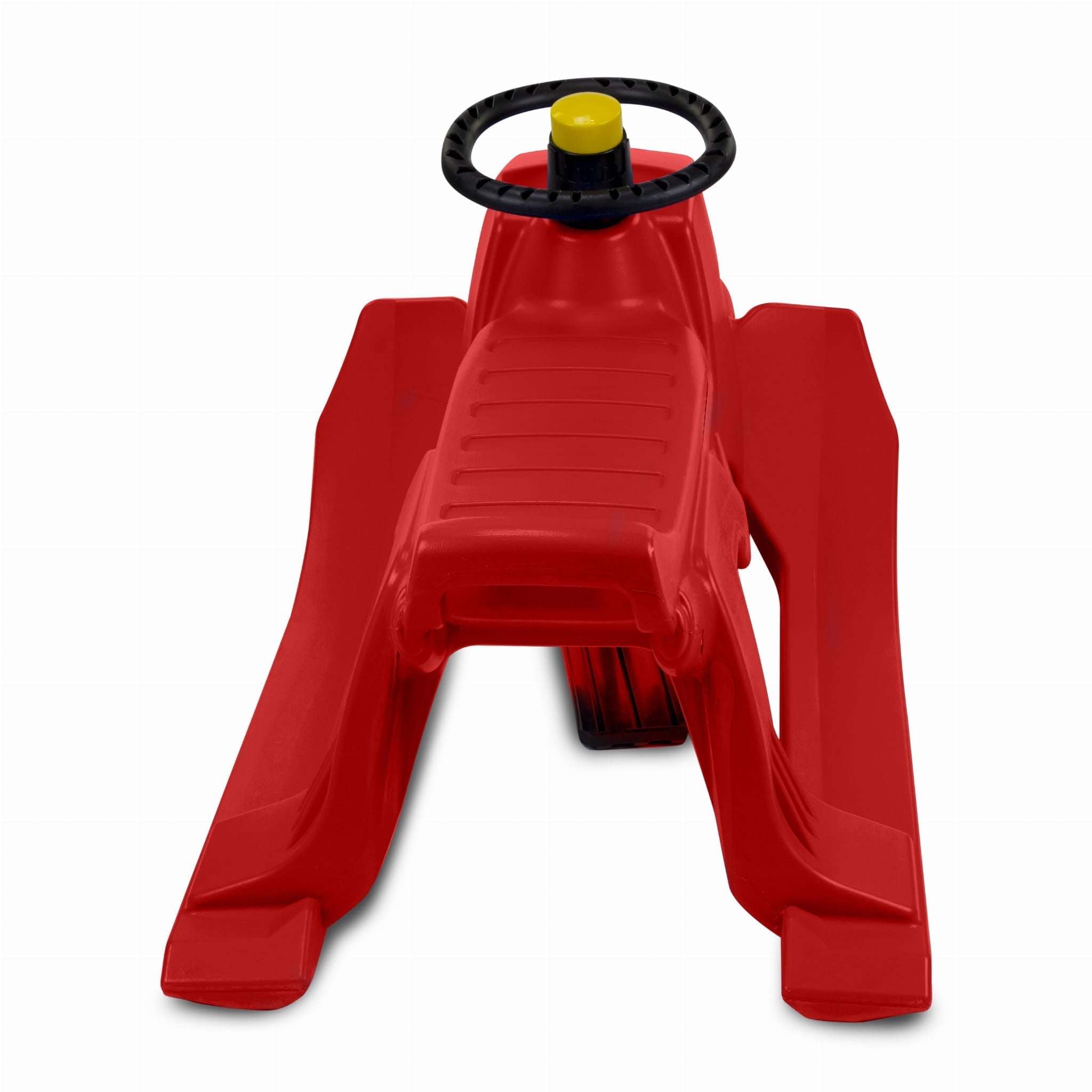 SnowGlide Slede - Lichtgewicht Rood Kunststof met Stuur