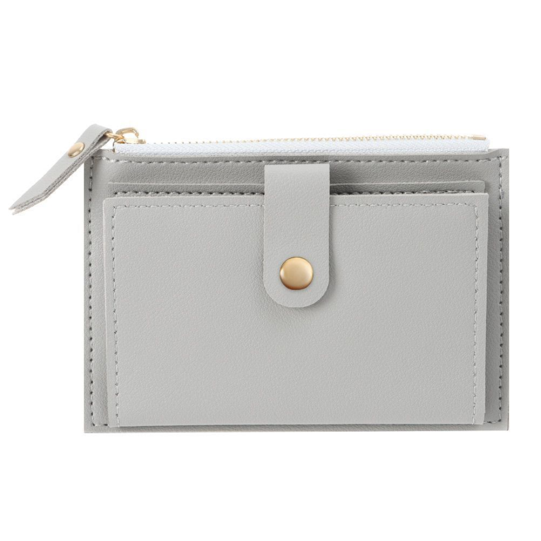 VelvetCoin - Compacte Lederen Portemonnee voor Dames