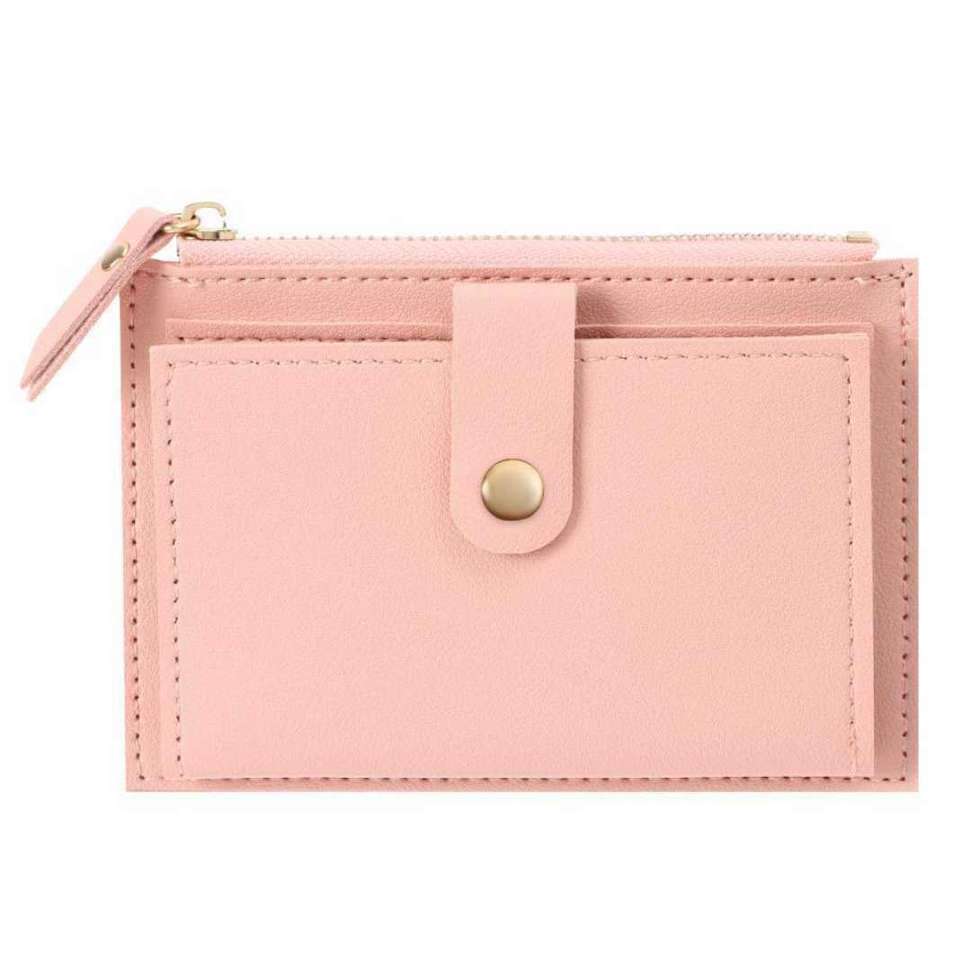 VelvetCoin - Compacte Lederen Portemonnee voor Dames