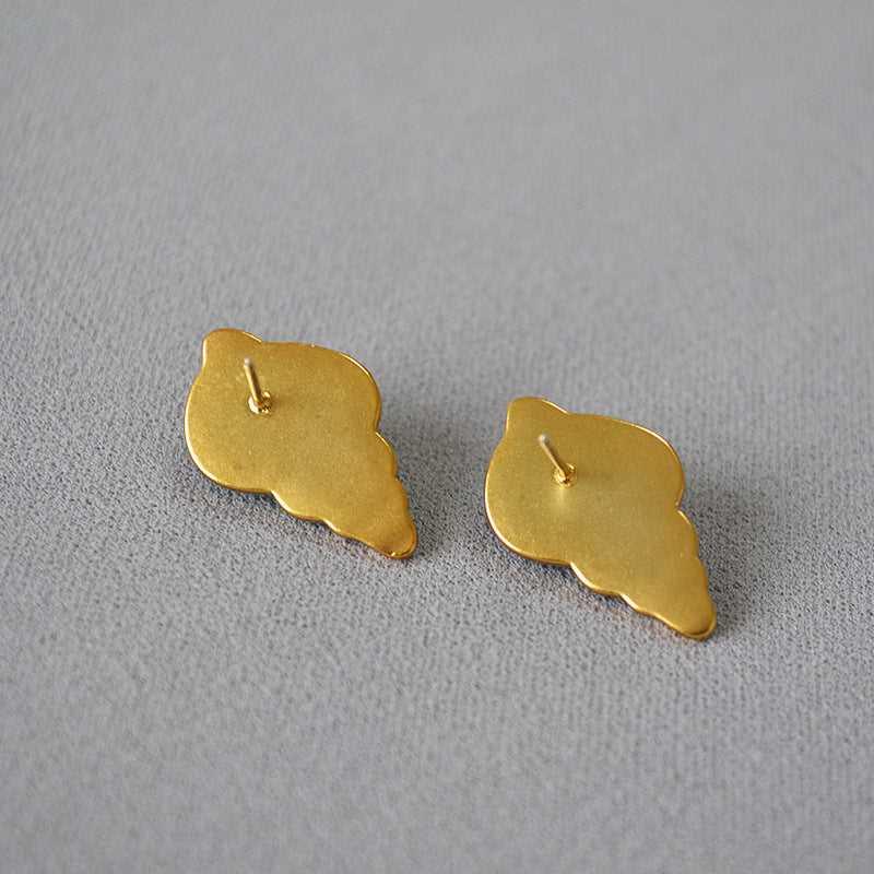 Marina Shell Earrings - Elegante Zee Blauwe Sieraden