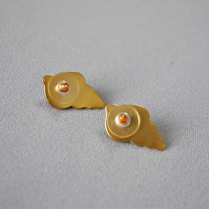 Marina Shell Earrings - Elegante Zee Blauwe Sieraden