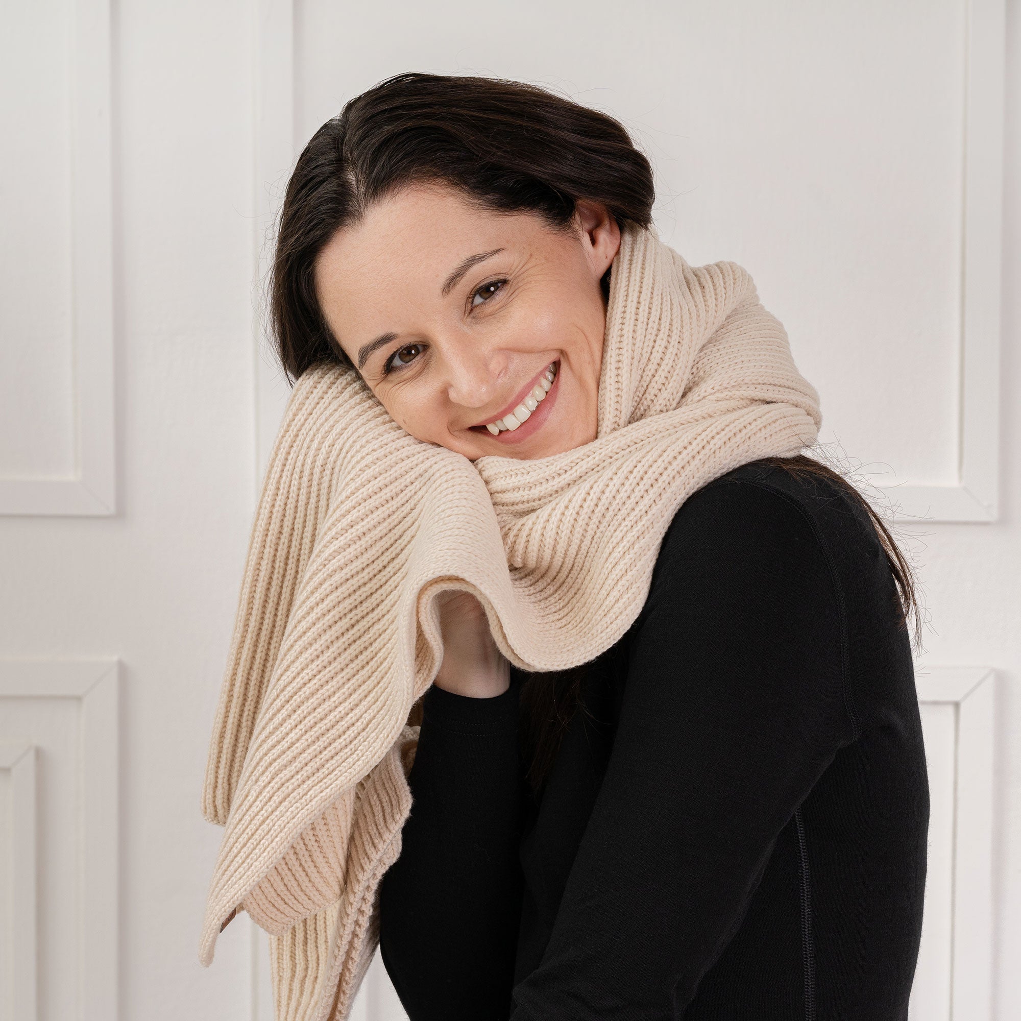 SoftMerino Scarf – Luxe Wollen Sjaal voor Dames