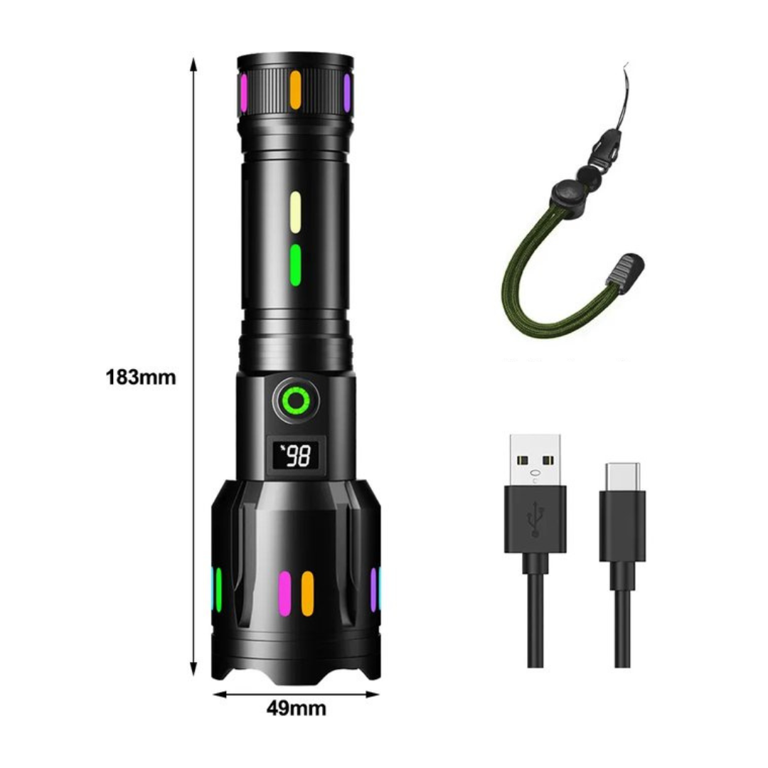 LumenPro – Krachtige LED Zaklamp voor Avontuur
