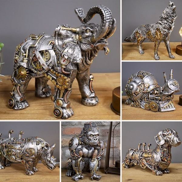 SteampunkBeasts - Creatieve Mechanische Dieren voor Decoratie