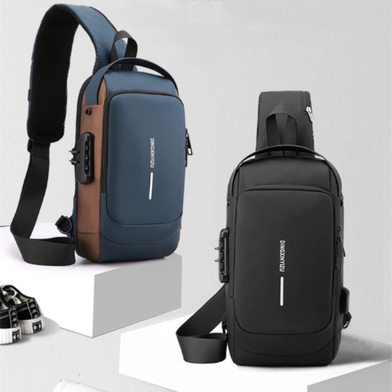 Julian ShoulderBag - Stijlvolle Schoudertas met Oplaadfunctie