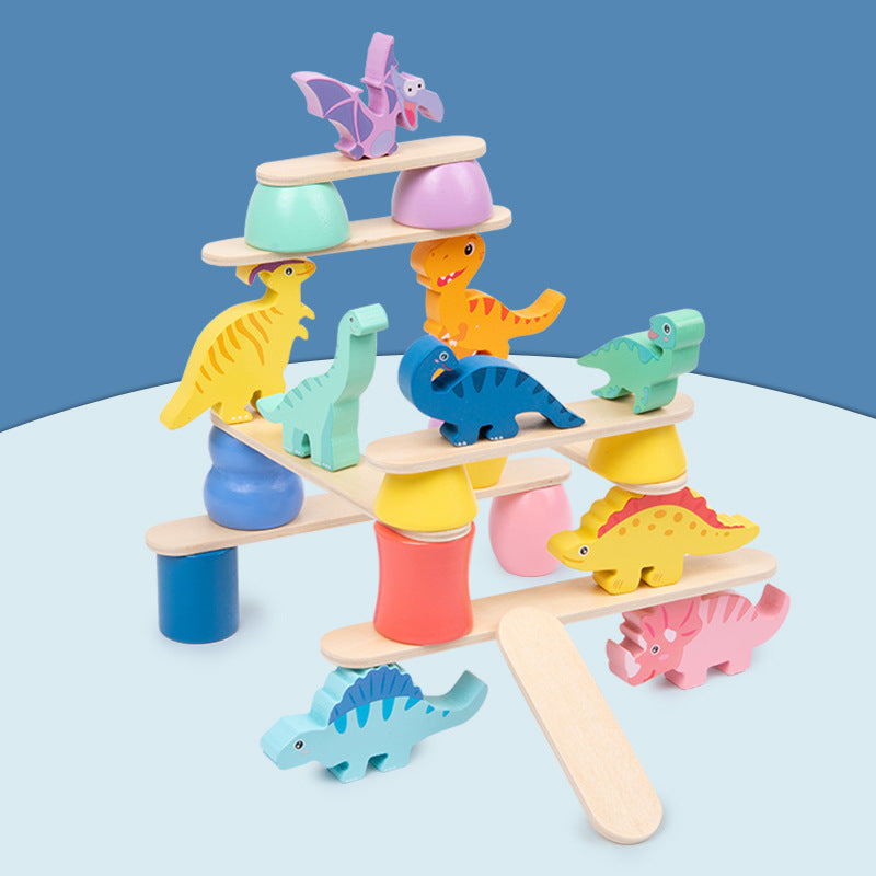 DinoStack Game – Creatief Stapelspel voor Kinderen