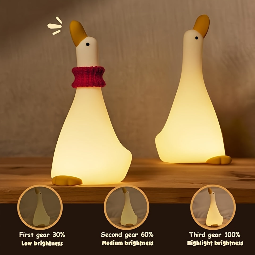 DreamDuck Lamp - Siliconen Nachtlamp met Oplaadbare Touchsensor