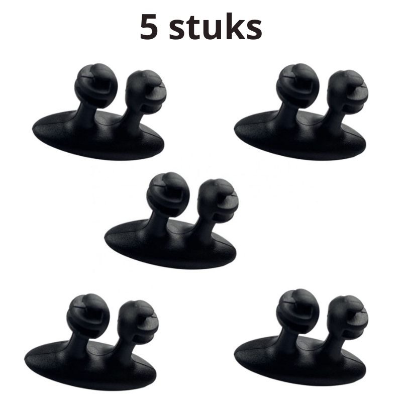 ChargeTidy Hangers - Oplader Kabel Organizers (5 Stuks)