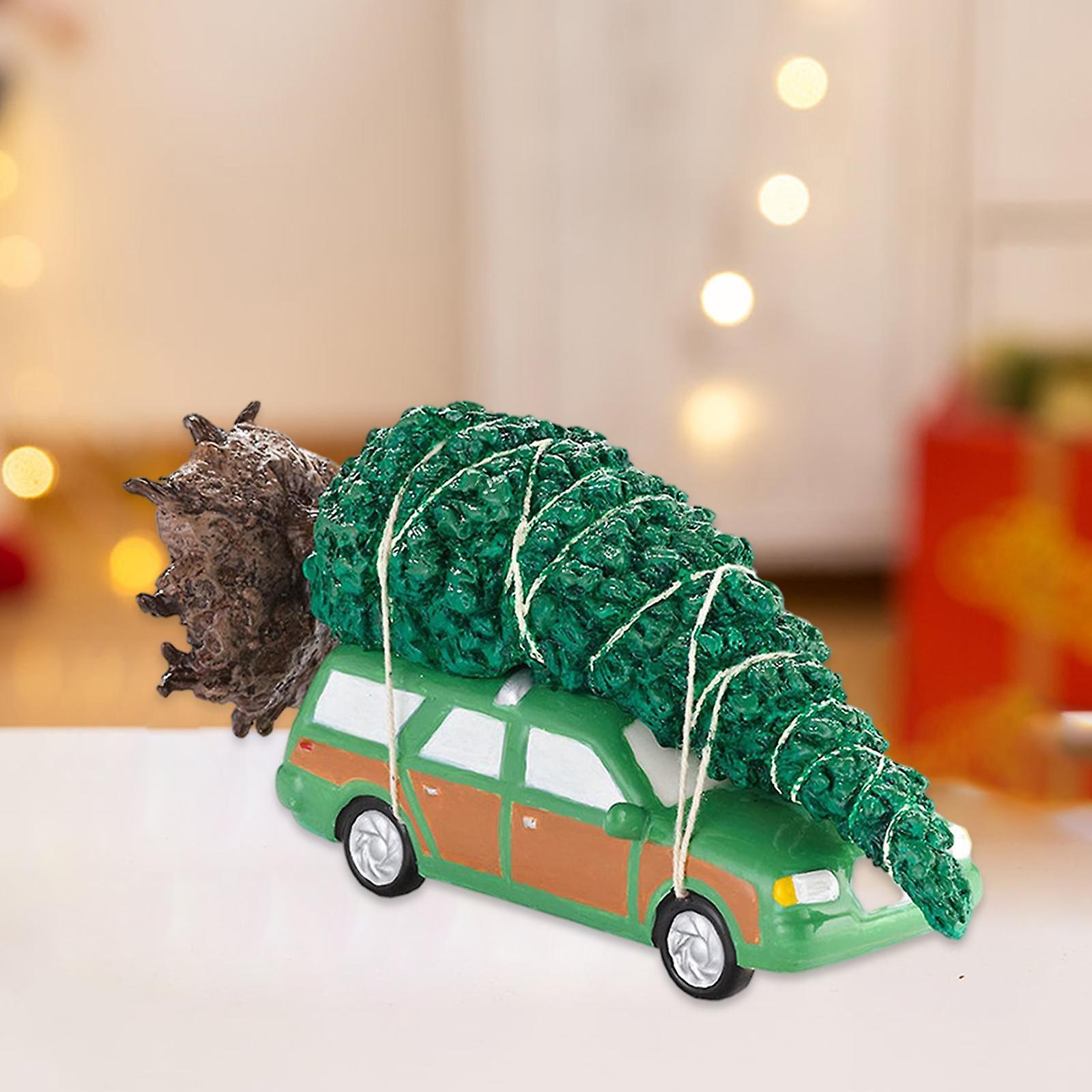Treecar Kerst decoratie - Magisch Kersthuis met Muziek