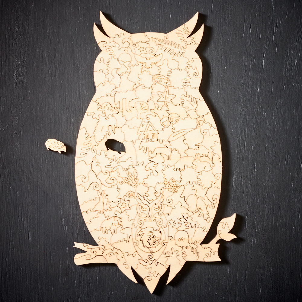 PuzzleCraft - Creatieve Houten Dierenpuzzels