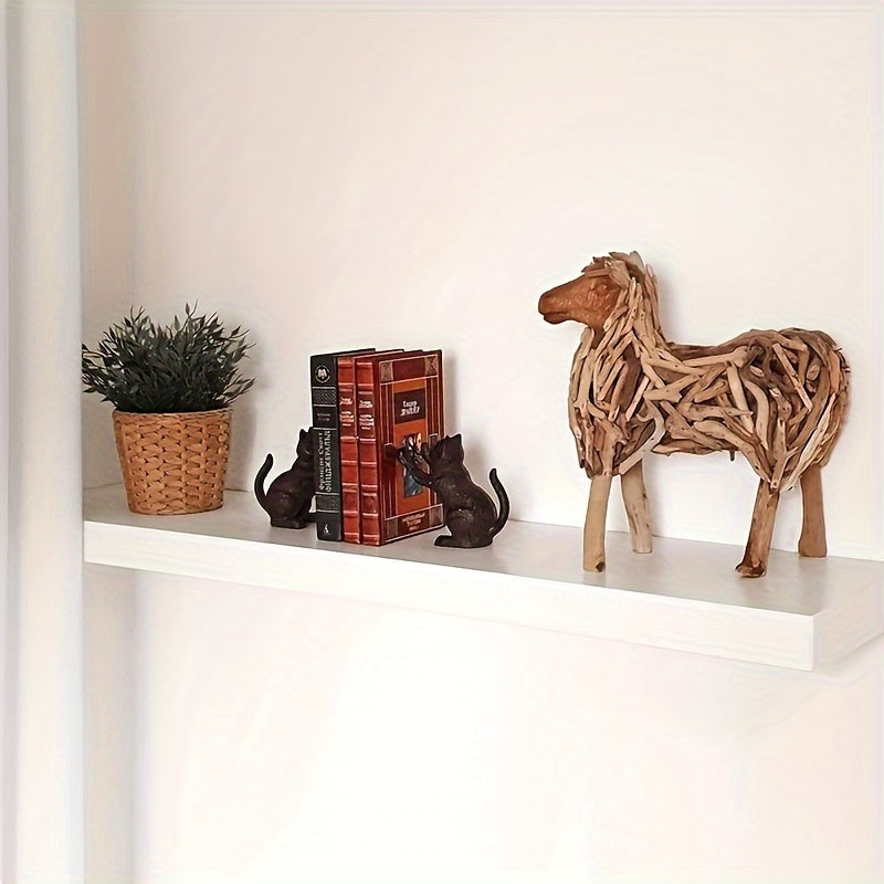 IronVintage – Tijdloze Gietijzeren Boekenstoppen met Klassieke Look