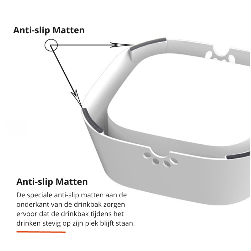 Pet Splash Bowl - Automatische Waterfontein voor Huisdieren