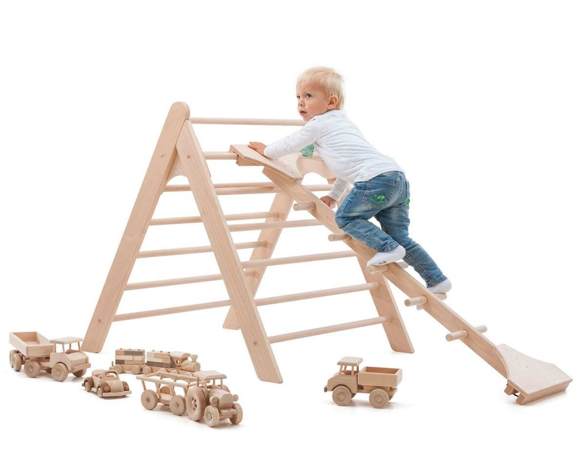ClimbPlay Frame - Kinderklimrek met Balanciersteun