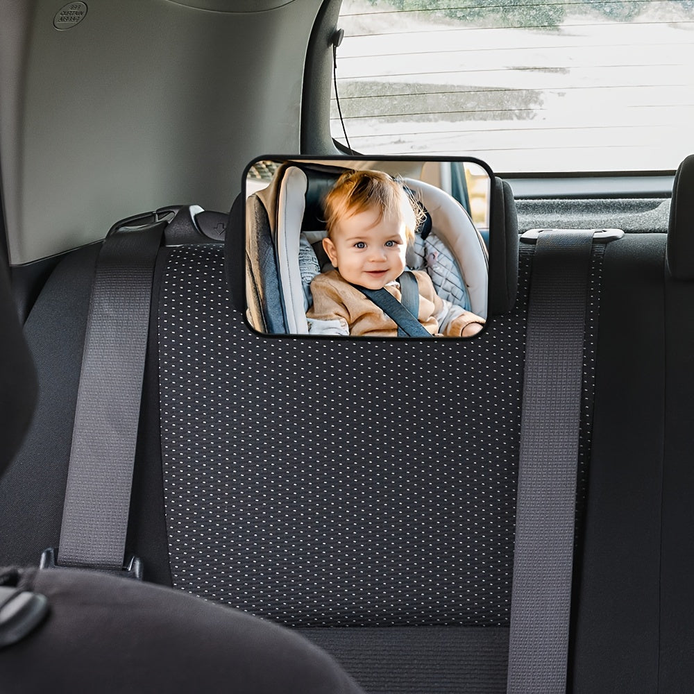 BabySafe – Brede Autospiegel voor Veiligheid en Comfort
