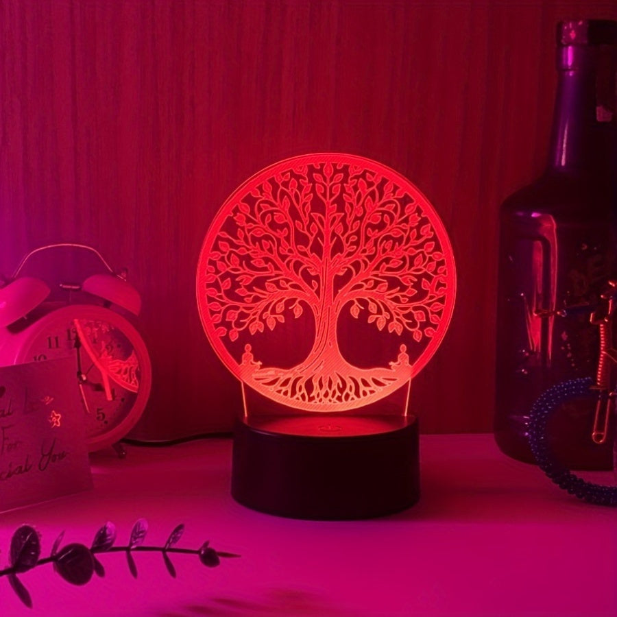 GlowTree Lamp - 3D Acryl Nachtlamp USB