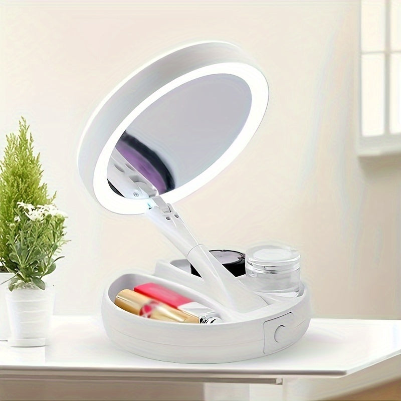 GlowMirror - Draagbare Make-up Spiegel met LED