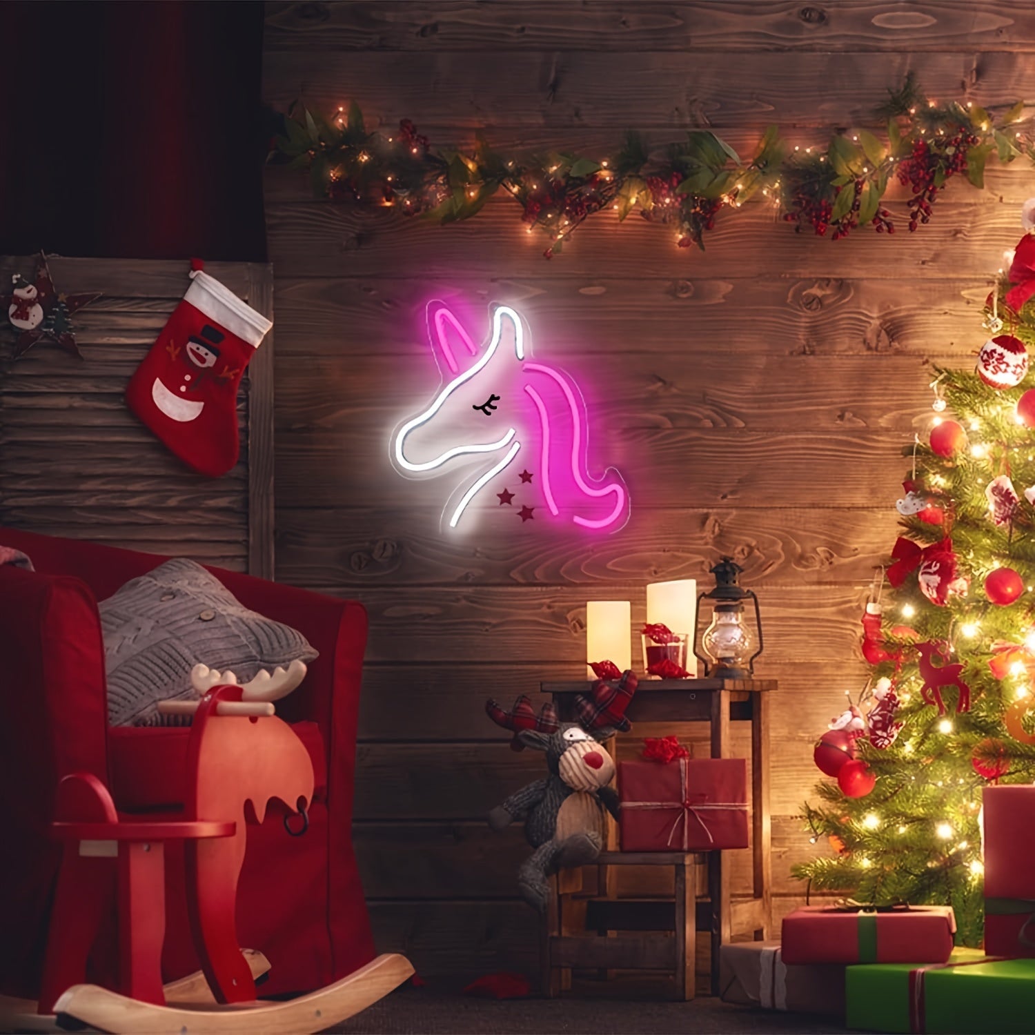 NeonMagic Light – Magische Roze LED Wandlamp