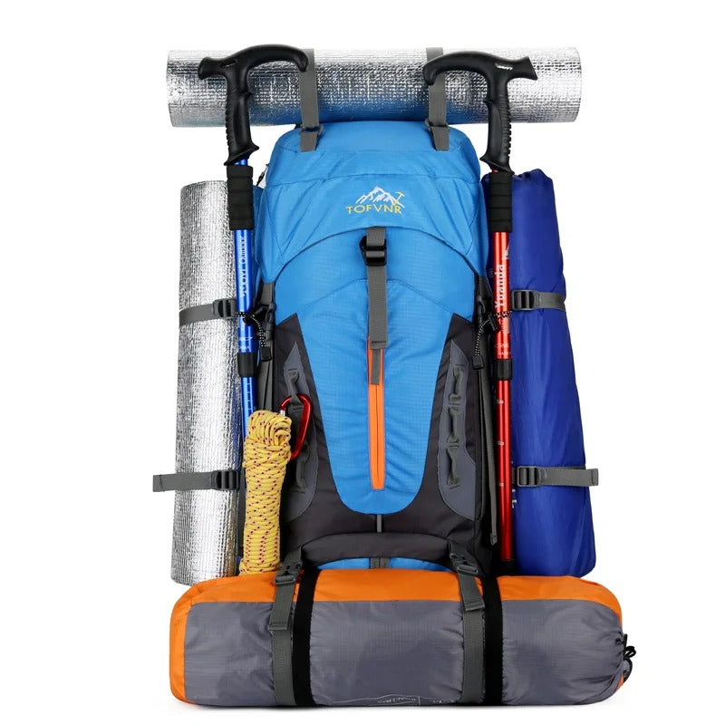 TrailBlazer Backpack – Robuuste 65L Waterdichte Rugzak