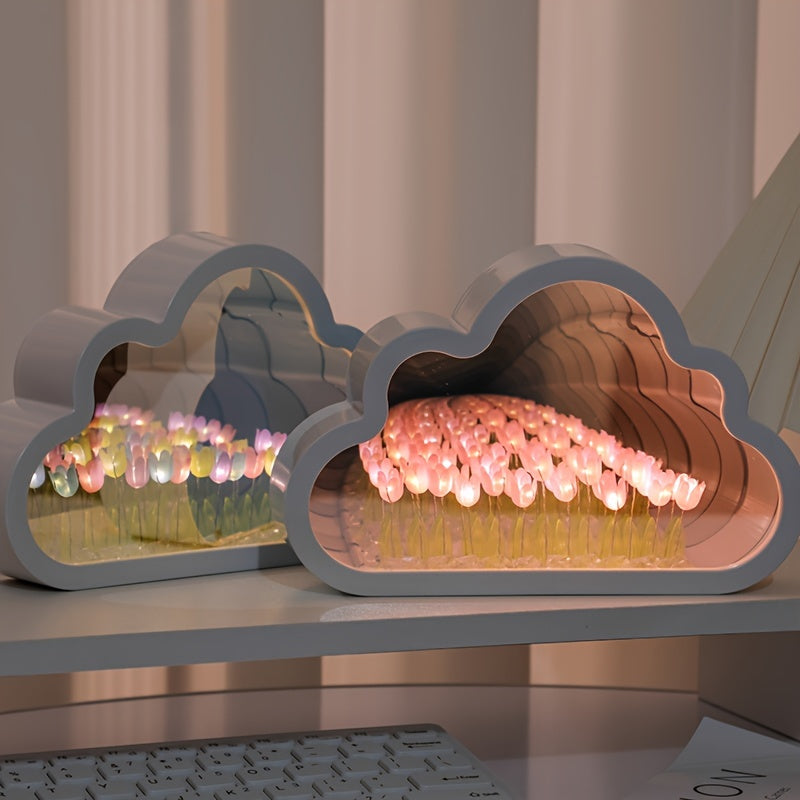 TulipGlow Lamp - Stijlvolle LED Tulp Slaapkamerverlichting