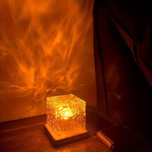 LumiGlow – Modern USB Nachtlamp met Touchbediening