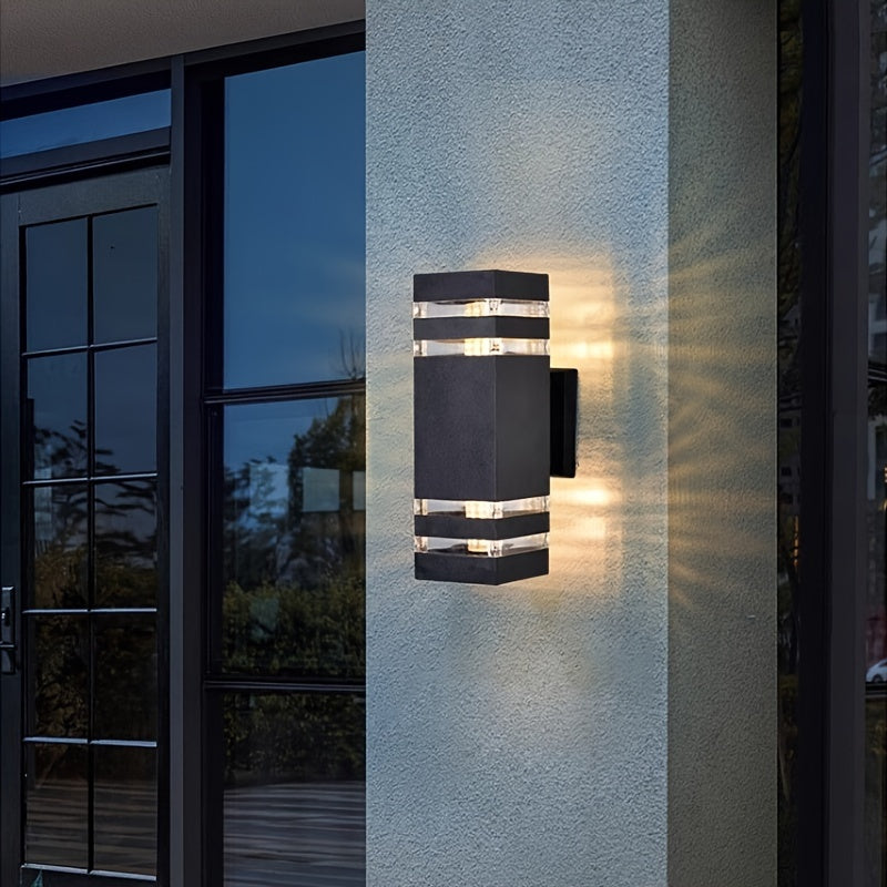 DualWall Lamp – Moderne Dubbelkopse Buitenwandlamp