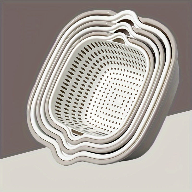 Jamera - Luxe Dubbellaagse Afvoerzeef Set van 3