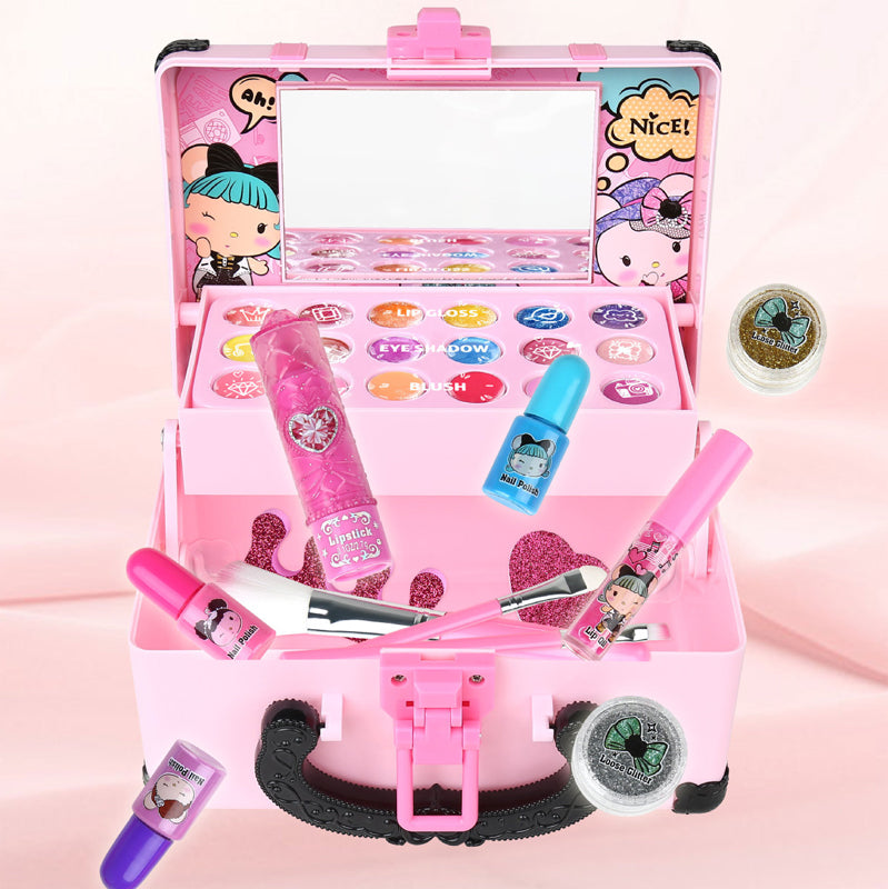 LittleGlam Set - Wasbare Make-up voor Kinderen