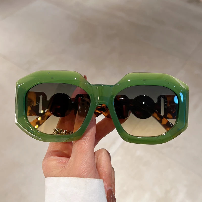 Julia Shades - Retro Vierkante Zonnebril