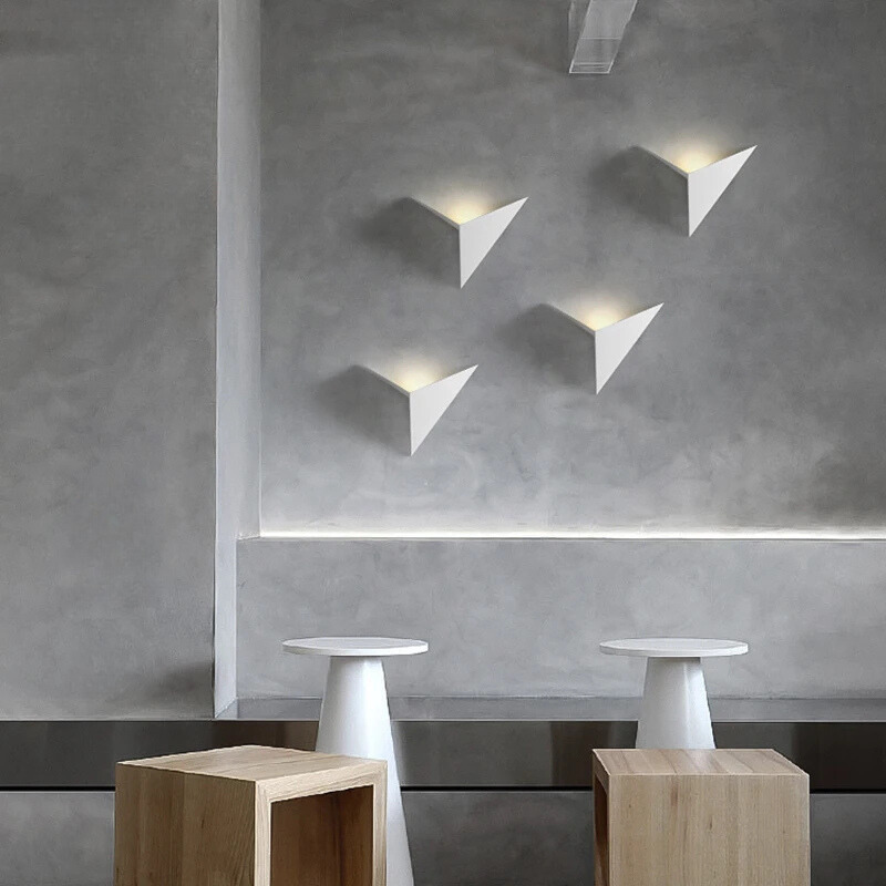 TriGlow Light - Moderne LED Wandlamp 3W