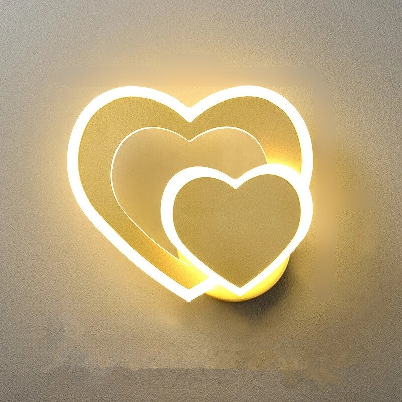 HeartGlow Wall Lamp - Moderne LED Verlichting