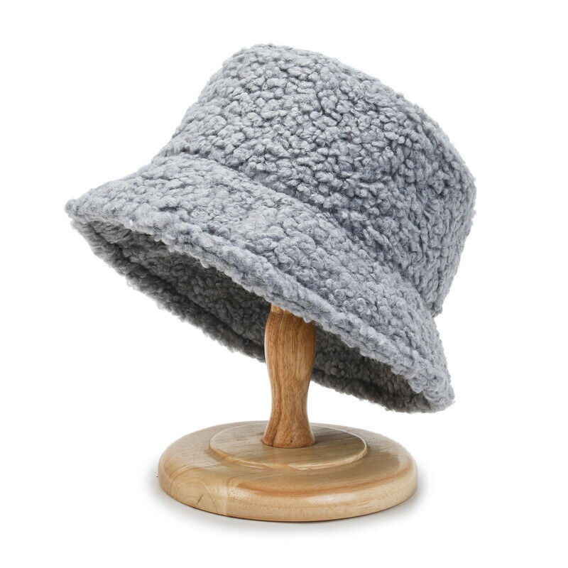 CozySheep Hat - Warme Teddy Bucket voor Winterdagen