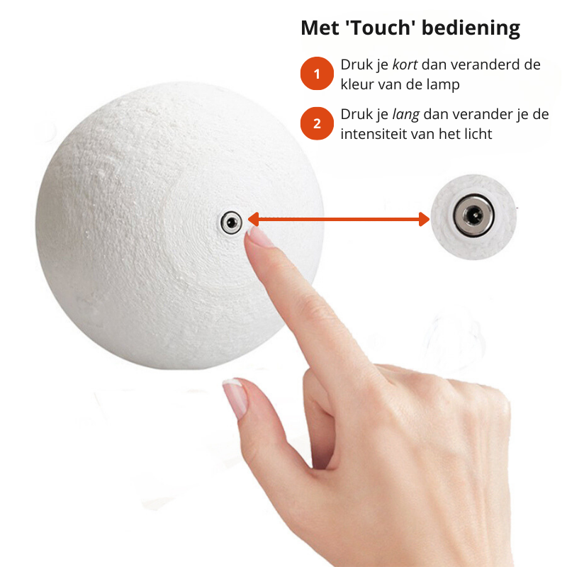 LunaGlow – Magische Maanverlichting voor je Kamer