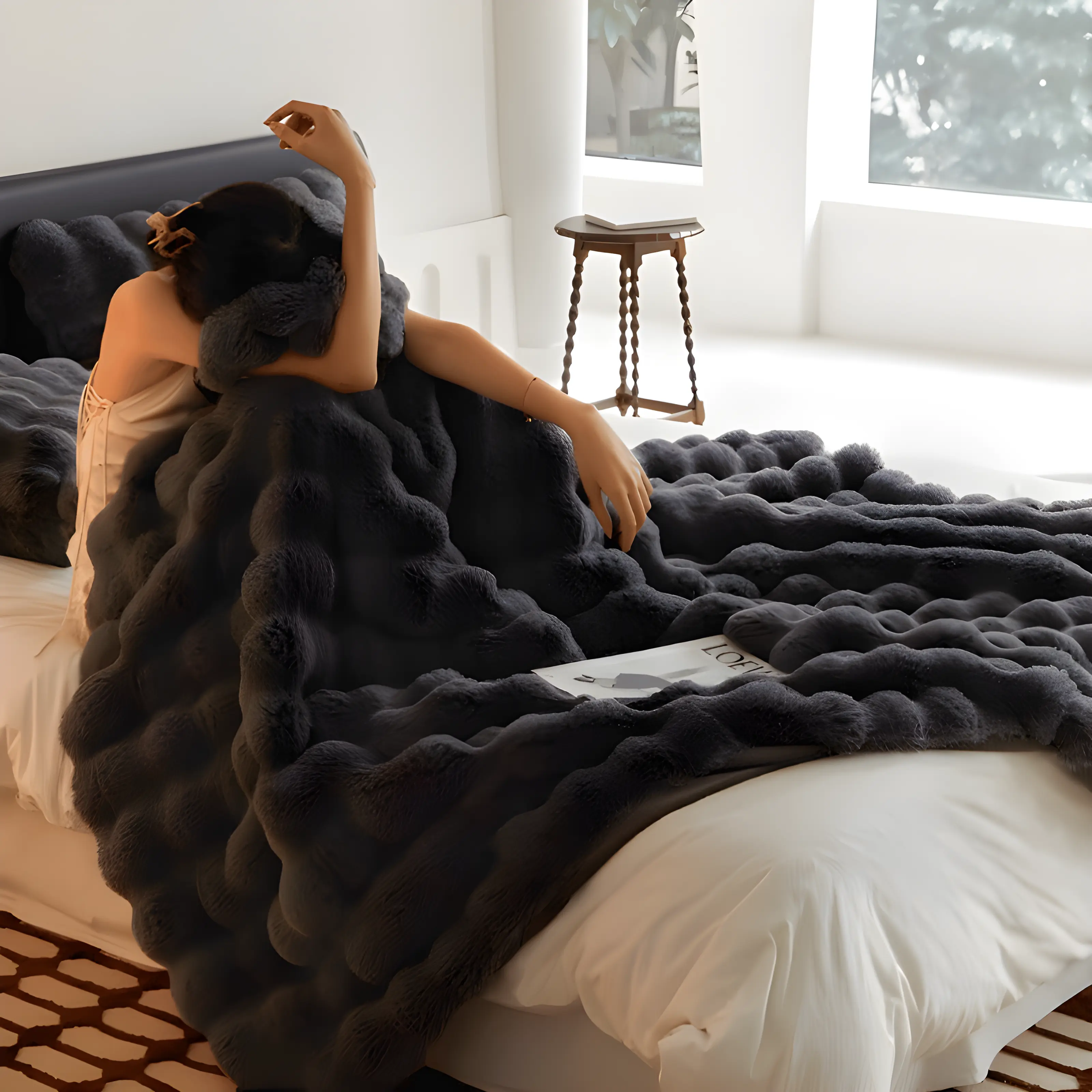 Luxueuze Fluff Bubble - Deken voor Ultiem Comfort