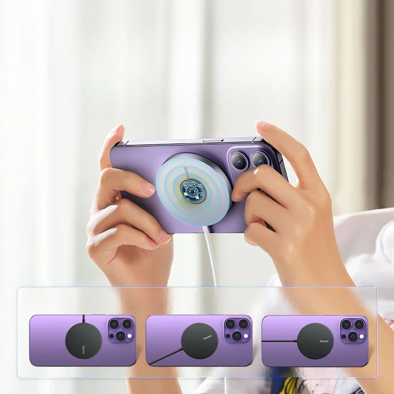 MagnetCharge – 15W Draadloze Oplader voor iPhone