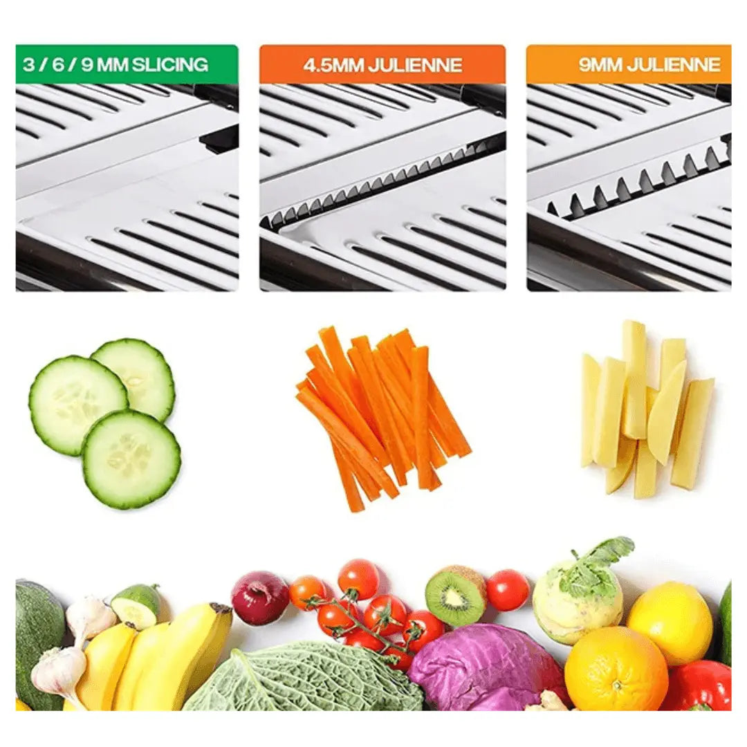 PrecisionSlice - Stijlvolle Roestvrijstalen Mandoline