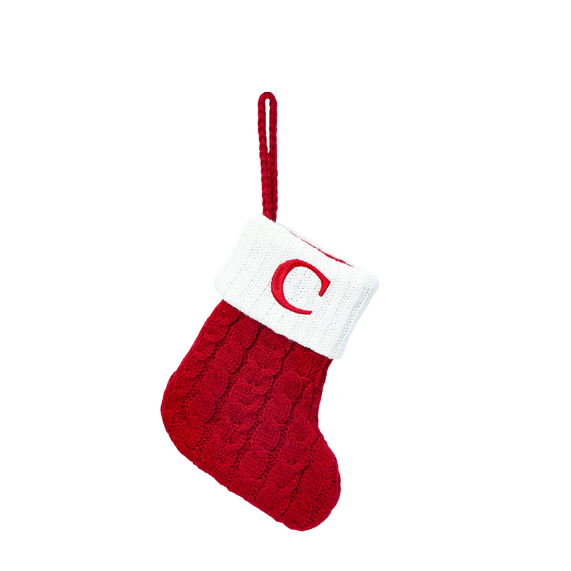 Snowflake Kerst Sokken - Feestelijke Gebreide Kerst Decoraties