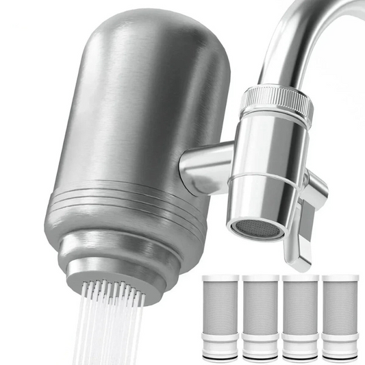 CleanFlow Waterfilter - Luxe RVS Waterfilter voor Kristalhelder Drinkwater