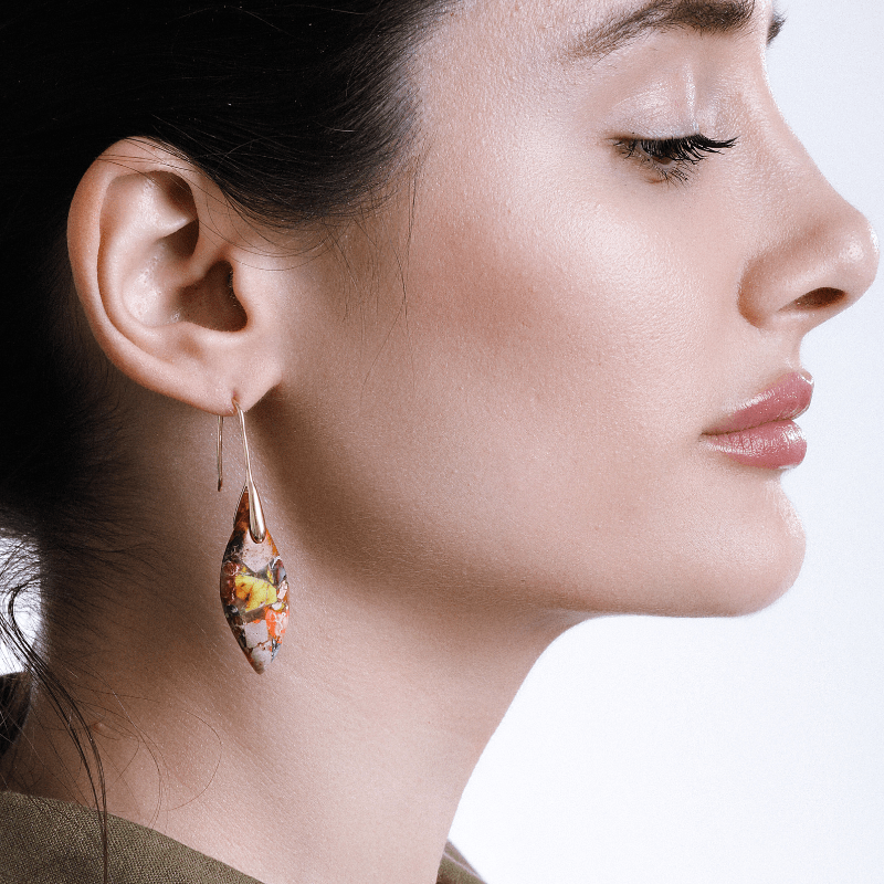 Amaris Earrings - Elegante Druppelvormige Oorbellen