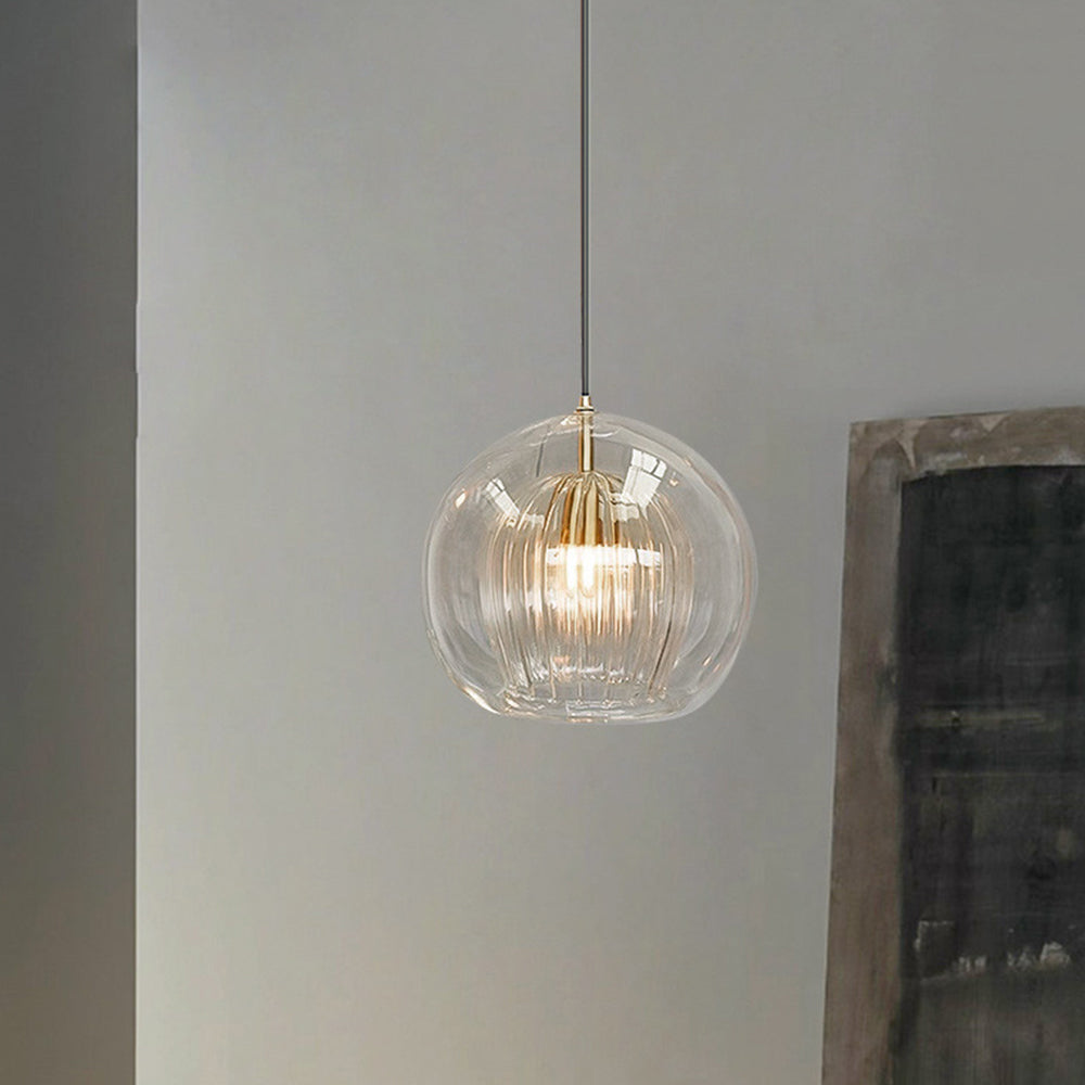 AmberGlow Pendant - Luxe Hanglamp voor een Sfeervolle Ambiance