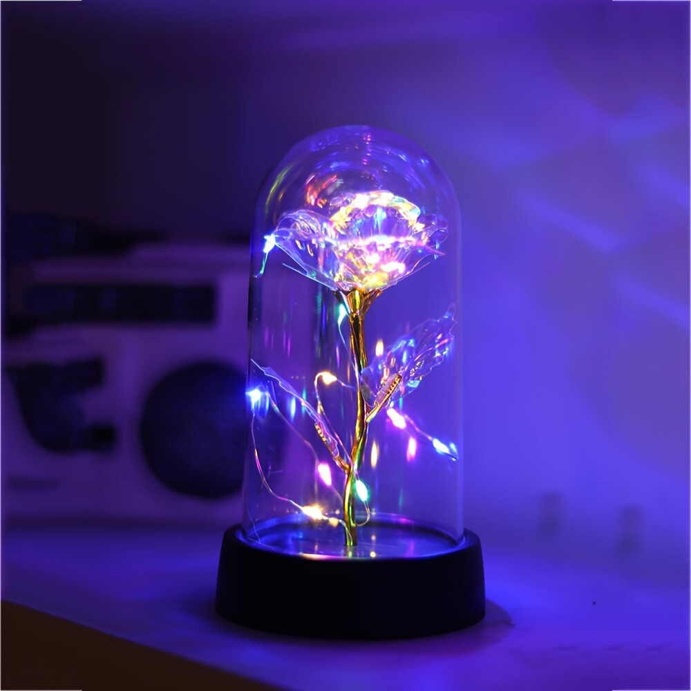 GoldenRose – Luxe Rozenlamp voor Interieurdecoratie