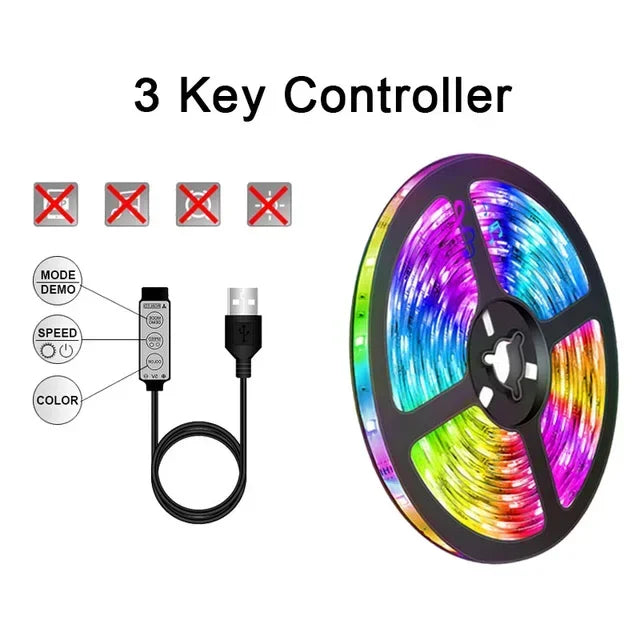 GlowShift - RGB LED Strip voor Kamer en TV