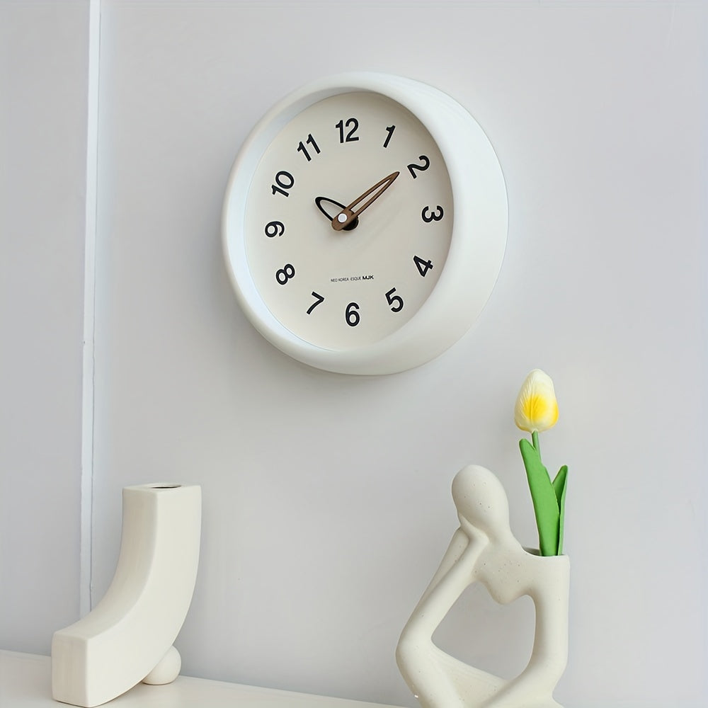 SilenceTime Clock – Elegante 10-Inch Wandklok voor Thuis