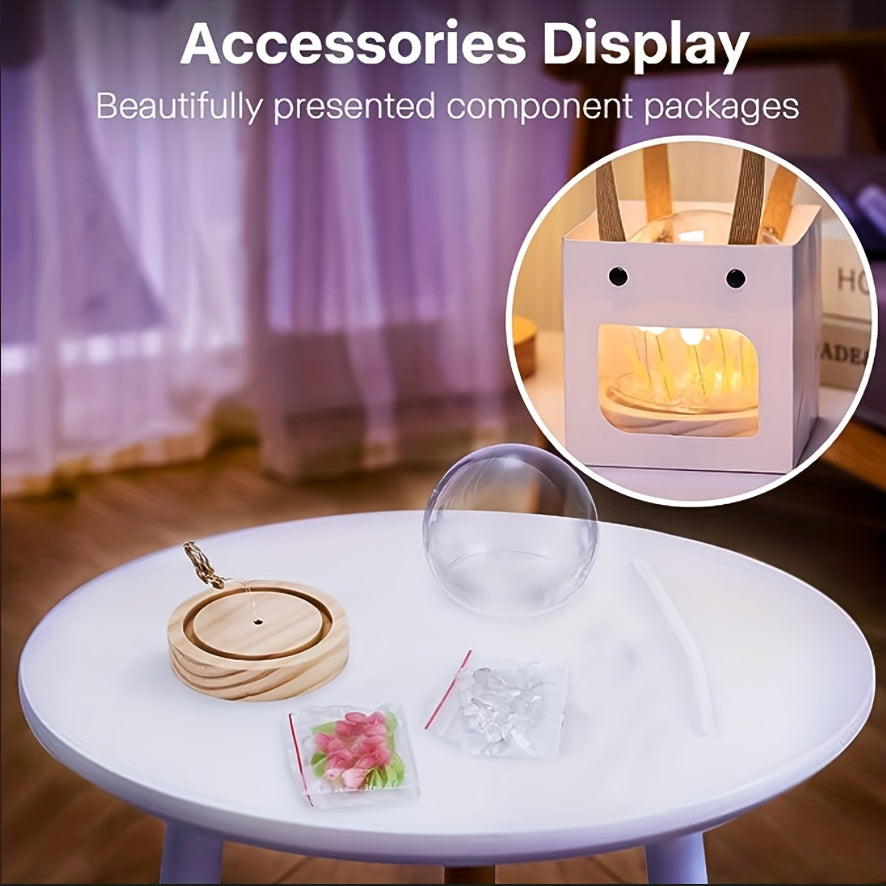 TulipGlow - Unieke DIY Tulpen Tafellamp Decoratie