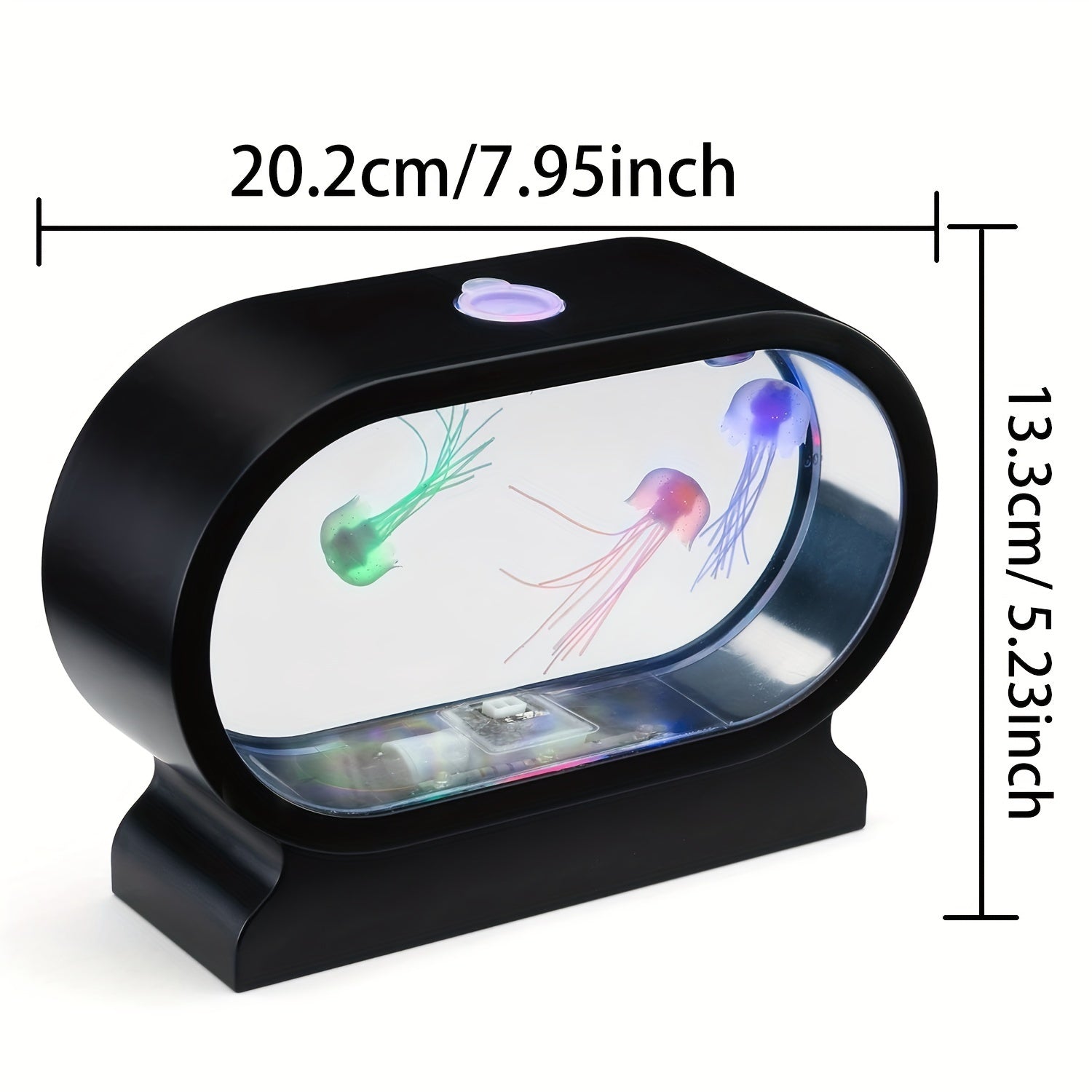 LumiJelly - LED Jellyfish Tafellicht met 3 Kleuren