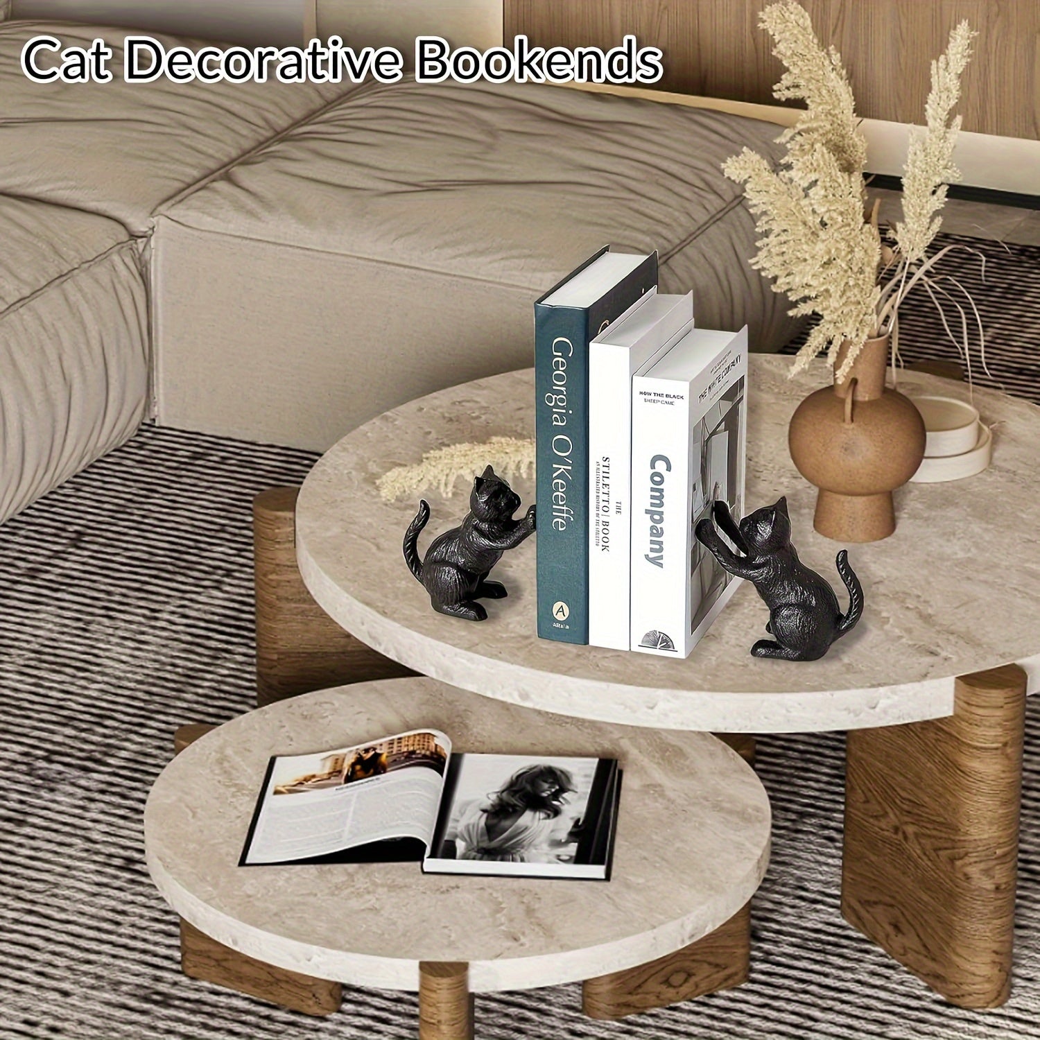 IronVintage – Tijdloze Gietijzeren Boekenstoppen met Klassieke Look