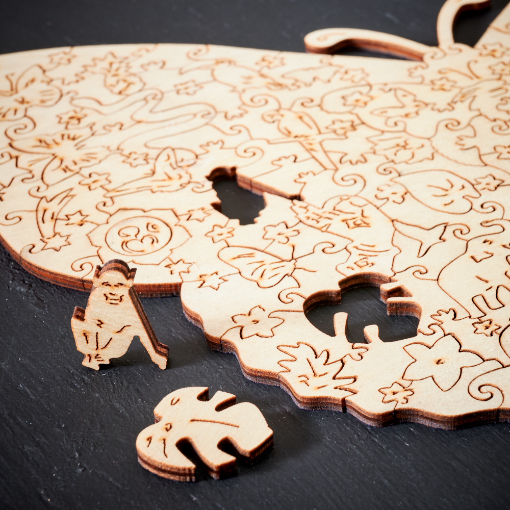 ColorCraft Puzzles – Premium Houten Puzzels in Variaties