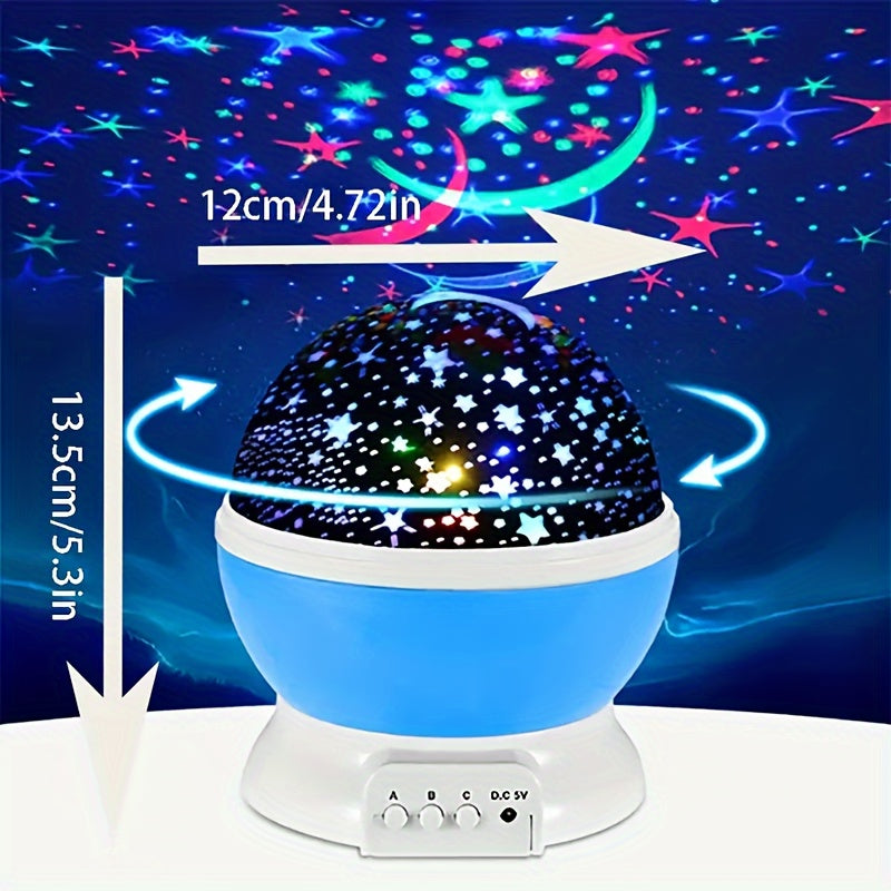 StarGlow Projector - LED Nachtlamp met Kleuren en USB